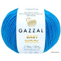 Пряжа для вязания Gazzal Baby wool 811 50 г 175 м (синий)