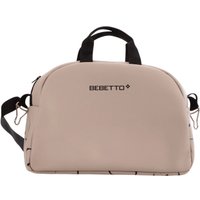 Универсальная коляска BEBETTO Magnum Light SE Pro (2 в 1, 01 светло-бежевая кожа/черная рама)