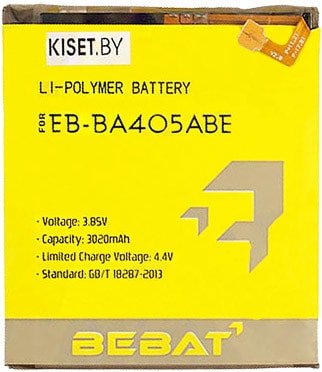 

Аккумулятор для телефона Bebat EB-BA405ABE