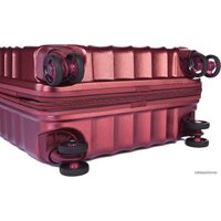 Чемодан-спиннер Verage Kinetic 18089-19 55 см (рубиново-красный)