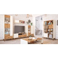 Тумба Неман мебель Сканди МН-036-04 (дуб вотан-белый)