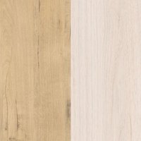 Кровать PROxSON Milton с ПМ 160x200 (бунратти/дуб шамони светлый 124)