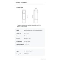 Алкотестер Baseus SafeJourney Pro Series Breathalyzer BS-CH008 CRCX060014