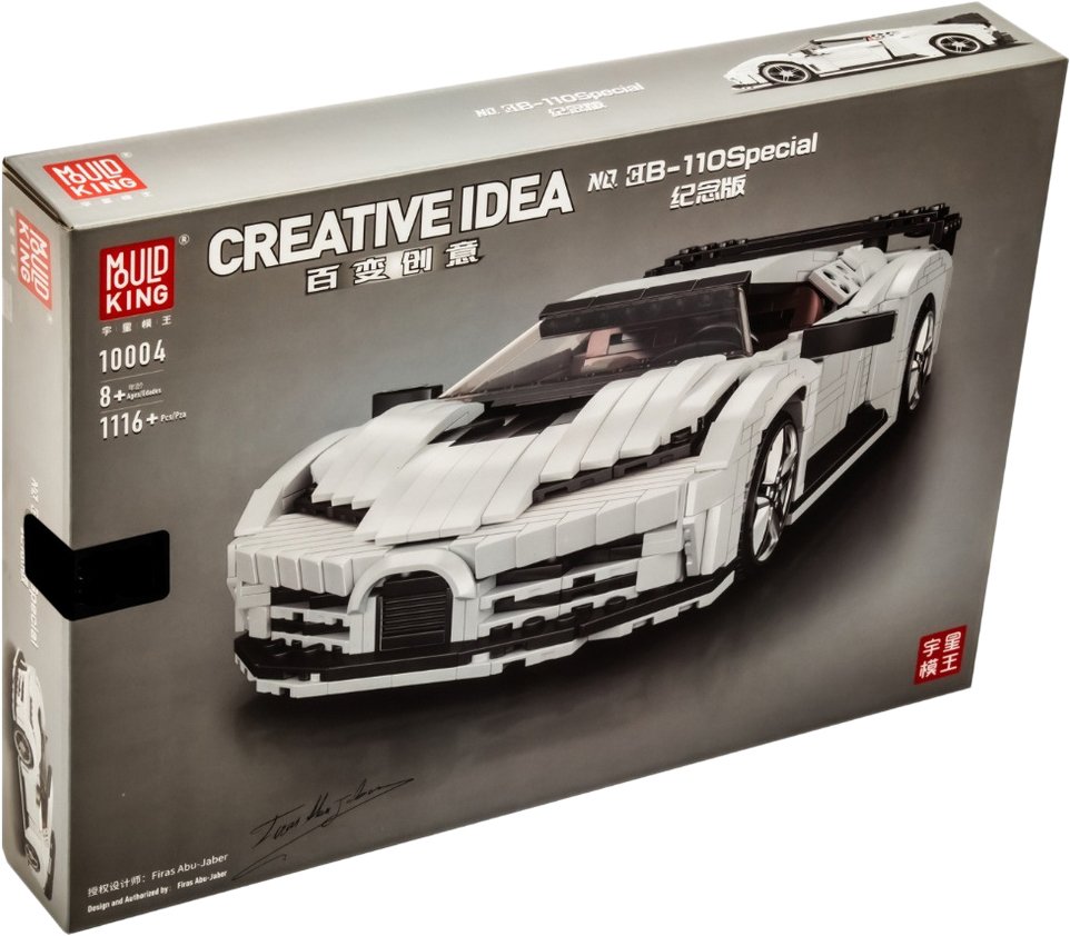 

Конструктор Mould King Creative Idea 10004 Bugatti 110 Special