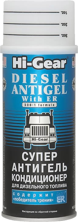 

Присадка в топливо Hi-Gear Diesel Antigel With ER 444 мл (HG3423)