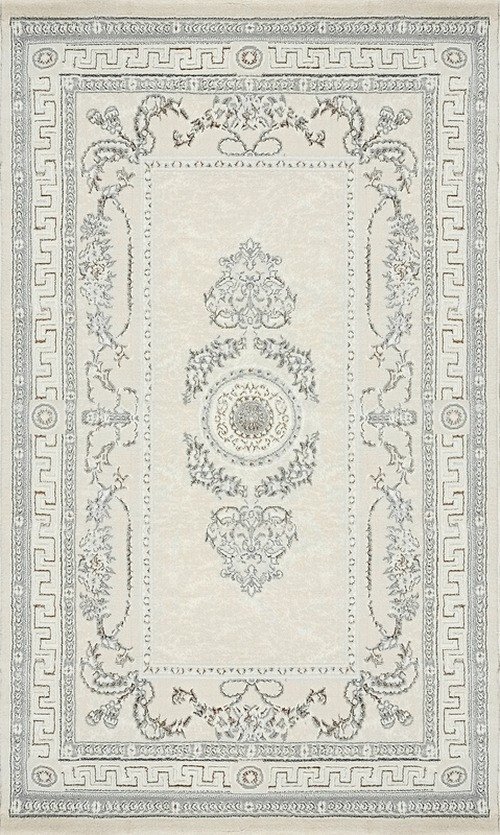 

Ковер для жилой комнаты Bossan Rome 1754A-KGRI-BEJ 1.4x2 м