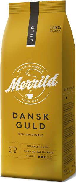 

Кофе Merrild Danks Guld молотый 340г