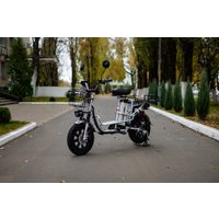 Электровелосипед AVM E-Alfa Fat (серый)