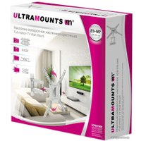 Кронштейн для телевизора Ultramounts UM870W (белый)