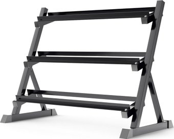 Стойка/стеллаж Unixfit Pro DumRack DBRKHEXPBK300 300 кг