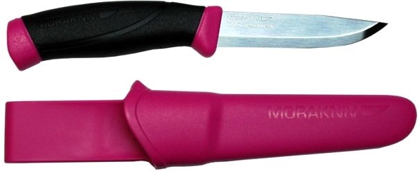 

Нож Morakniv Companion (черный/розовый)