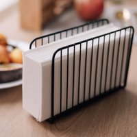 Салфетница Lemax LB-14 BL (матовый черный)