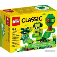 Конструктор LEGO Classic 11007 Зелёный набор для конструирования