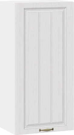 

Шкаф навесной Трия Лина 1ВВ45 с одной дверью (белый/белый)