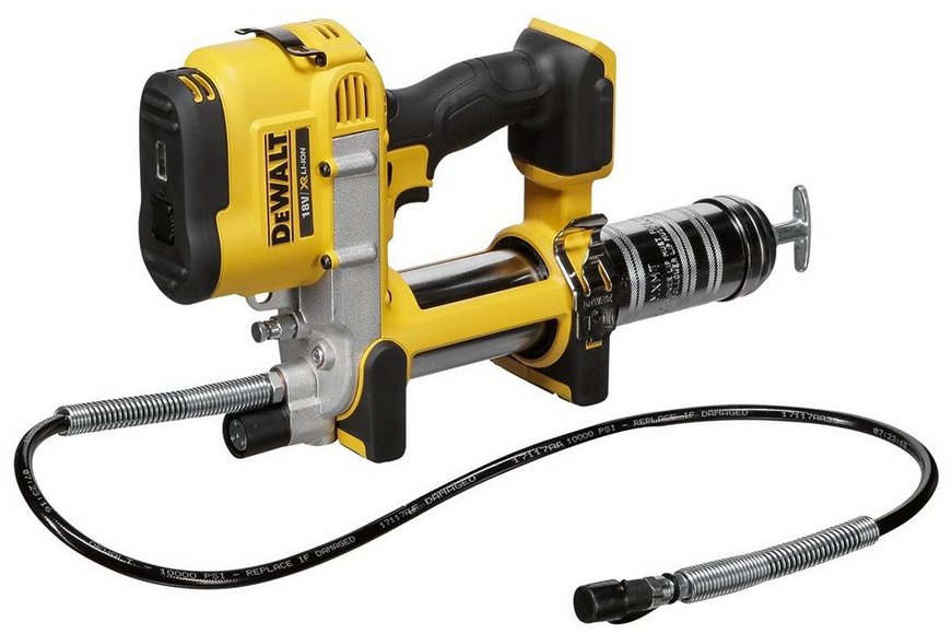 

Шприц для смазки DeWalt DCGG571NK (без АКБ, кейс)