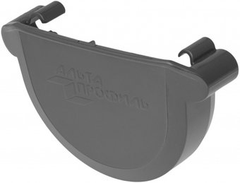 Кровля Альта-Профиль Заглушка Элит 8253 (графит)