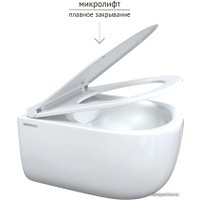 Сиденье для унитаза Berges Wasserhaus Okus Slim 019603