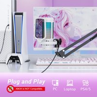 Проводной микрофон Tonor TC310+ (белый)