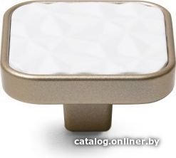 Ручка мебельная Boyard Cubo Factura RC526RCHMP.1/W