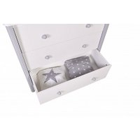 Детский комод Polini Kids Simple 3501 0002769.55 (белый/серый)