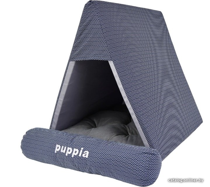 Домик Puppia Wave Check OASD-AU6036-NY-FR (синий)