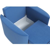Кресло-кровать Mio Tesoro Амми (Velutto 72, голубой)