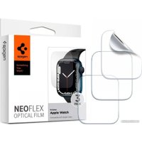 Защитная пленка Spigen Neo Flex для Apple Watch 9/8/7/6/SE/5/4 (44/45 mm) AFL04049 (3шт)