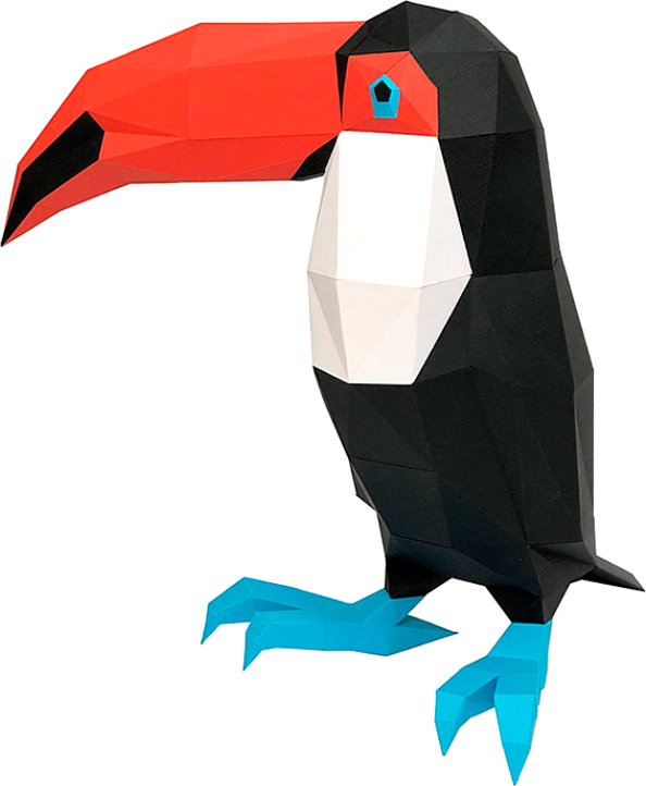 

PaperCraft PAPERRAZ Тукан