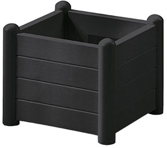Кашпо Stefanplast 43x43x35 80100 (антрацит)
