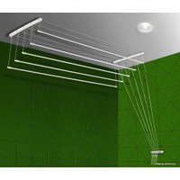 Сушилка для белья Comfort Alumin потолочная 5 стержней алюминий 140 см