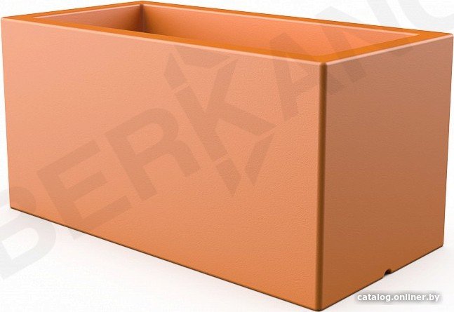 Кашпо Berkano Cubric 80*40 DB (оранжевый)