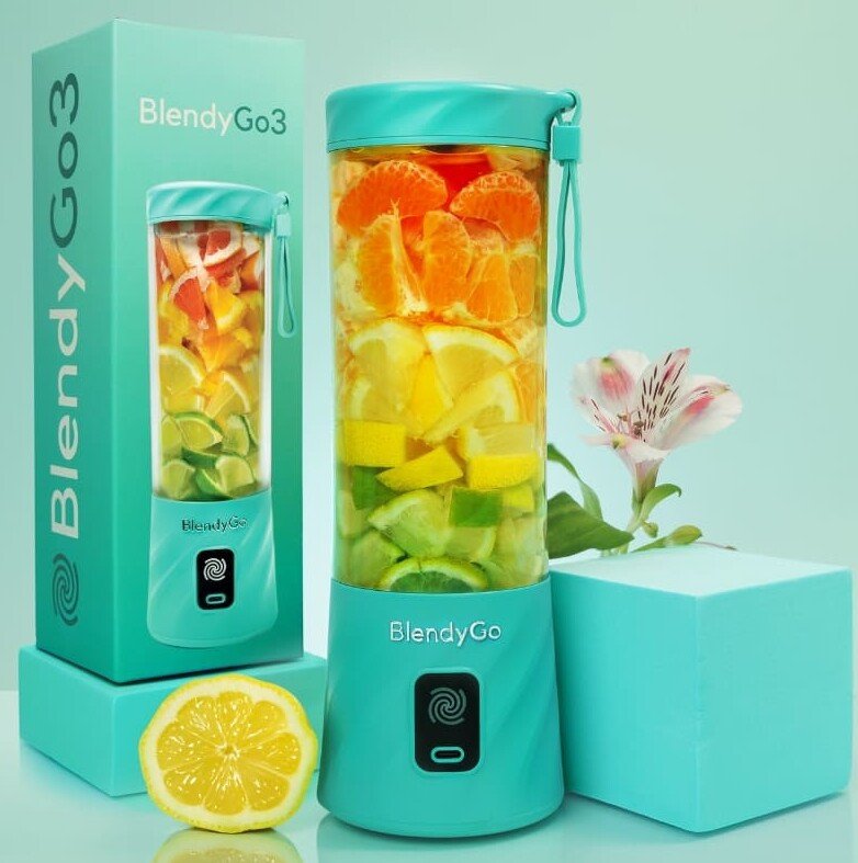 Портативный блендер BlendyGo BlendPro 3 (мятный)