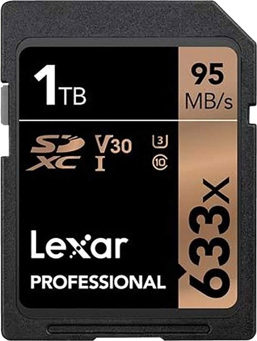 

Карта памяти Lexar LSD1TCB633 SDXC 1TB