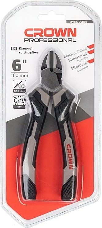 Кусачки боковые (бокорезы) Crown CPHPL-DCB06