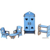 Аксессуары для кукольного домика Большой слон Гостиная М-013/М-008