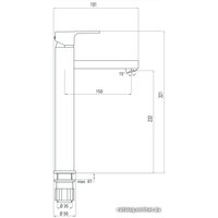 Смеситель Deante Anemon BCZ 021K (хром)