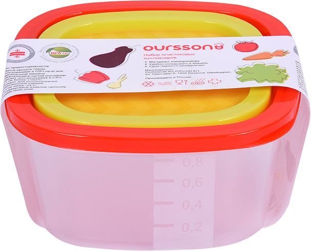 

Набор контейнеров Oursson CP1485S/MC