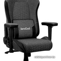 Игровое (геймерское) кресло AeroCool Crown AeroWeave (светло-серый)