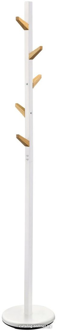 Вешалка для одежды Halmar W66 (белый/натуральный)