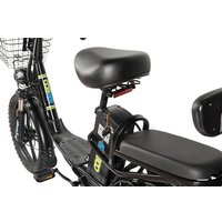 Электровелосипед Eltreco Khan 1 (черный)