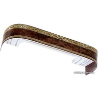 Карниз для штор Legrand Монарх 48069573 (2.8 м, корень ореха)