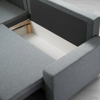 Угловой диван Ikea Гиммарп 304.489.04 (рудорна светло-серый)