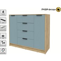 Тумба Интерлиния Концепт Лайн КТ-Т120 (дуб золотой/океан)