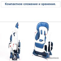 Высокий стульчик Martin Noir Nula Lux (Beige Marble) 0+