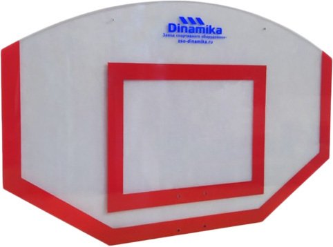 

Баскетбольный щит Dinamika ZSO-002111 (красный)
