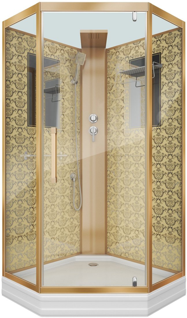 

Душевая кабина Niagara NG-7799GBK 90x90x210 (прозрачное стекло)