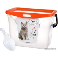 Контейнер для корма Berossi АС37540000 (оранжевый)