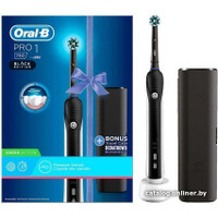 Электрическая зубная щетка Oral-B Pro 1 750 Cross Action D16.513.1UX Black Edition