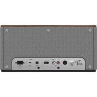 Беспроводная колонка Klipsch The Three Plus (серый/коричневый)