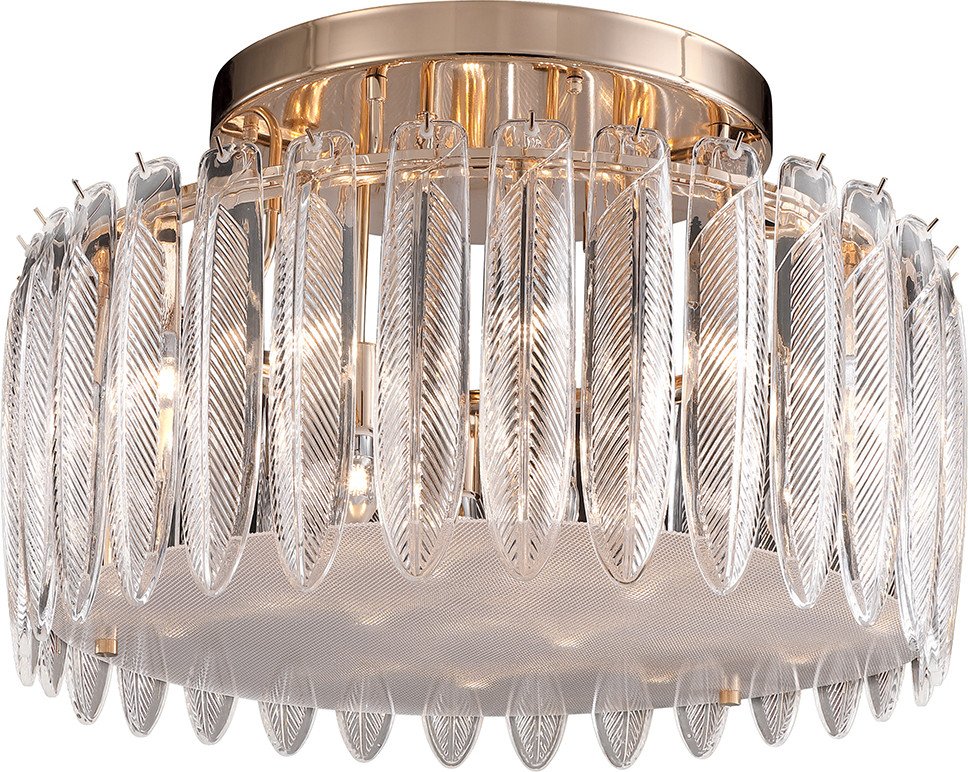 Люстра средней высоты DeLight Collection Piuma MX22027002-D65 (gold)